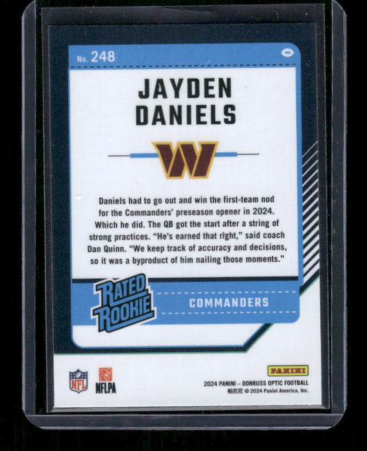 Jayden Daniels - 2024 Donruss Optic - Rookie