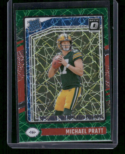 Michael Pratt - 2024 Donruss Optic - Green Velocity - Rated Rookie