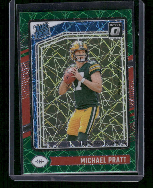 Michael Pratt - 2024 Donruss Optic - Green Velocity - Rated Rookie