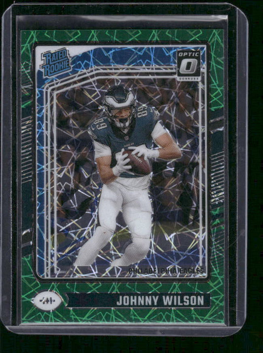 Johnny Wilson- 2024 Donruss Optic - Green Velocity - Rated Rookie