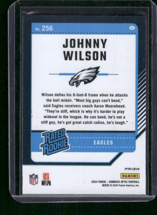 Johnny Wilson- 2024 Donruss Optic - Green Velocity - Rated Rookie