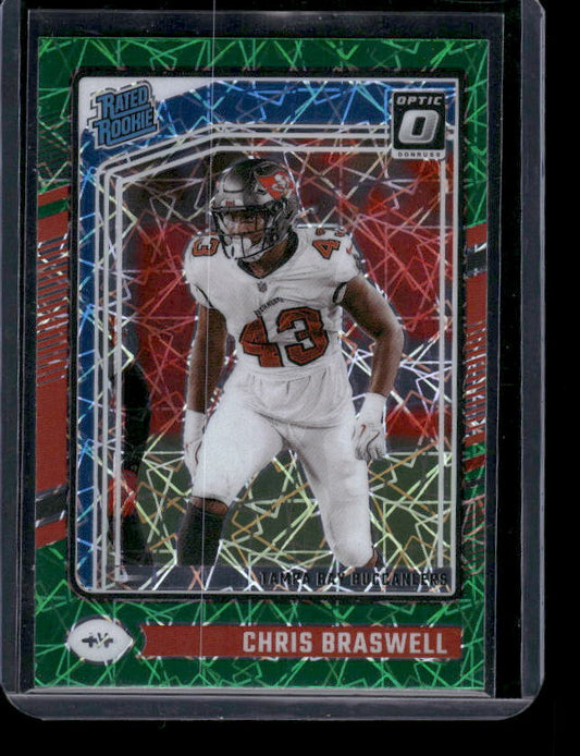 Chris Braswell - 2024 Donruss Optic - Green Velocity - Rated Rookie