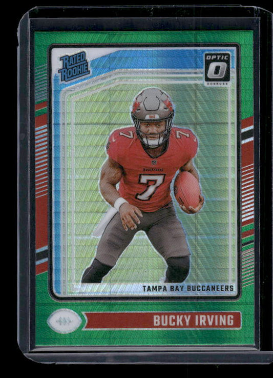 Bucky Irving - 2024 Donruss Optic - Green Hyper - Rookie