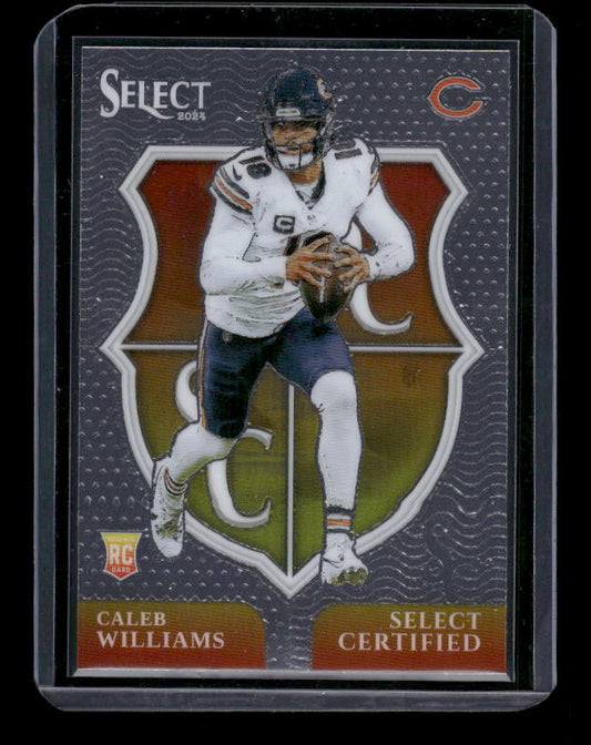 Caleb Williams - 2024 Select Football - Select Certified - Rookie