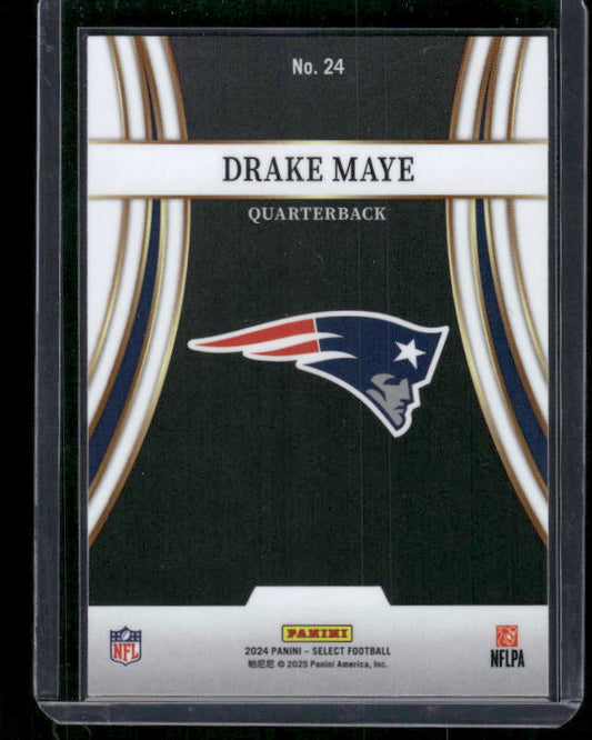 Drake Maye - 2024 Select Football - Turbocharged - Rookie