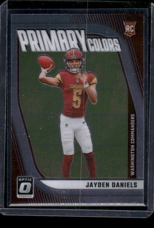 Jayden Daniels - 2024 Donruss Optic - Primary Colors - Rookie