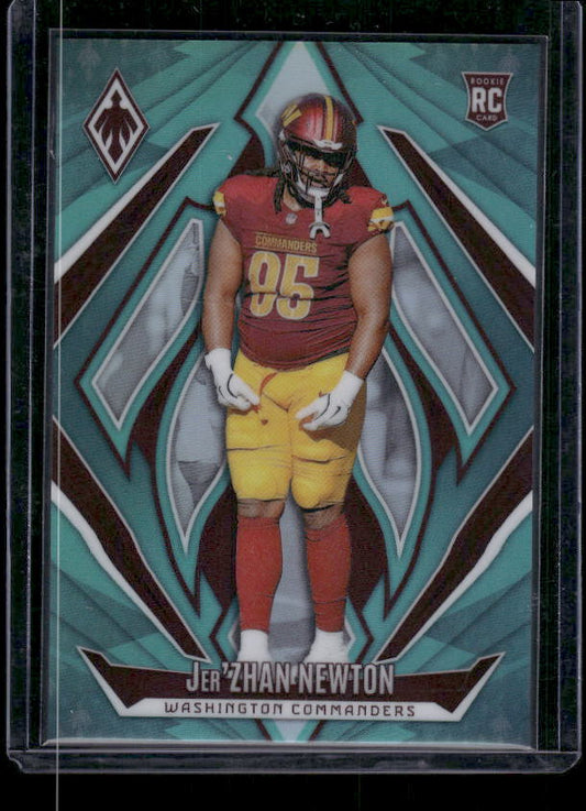 Jer'Zhan Newton - 2024 Phoenix Football - Teal /28 - Rookie