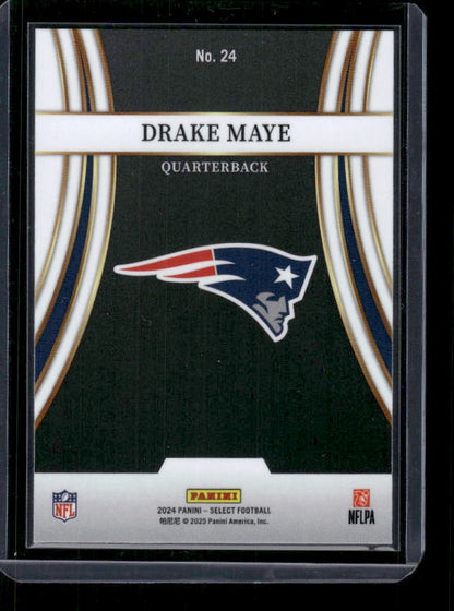 Drake Maye - 2024 Select Football - Turbocharged - Rookie