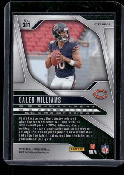 Caleb Williams - 2024 Panini Prizm - Lazer - Rookie