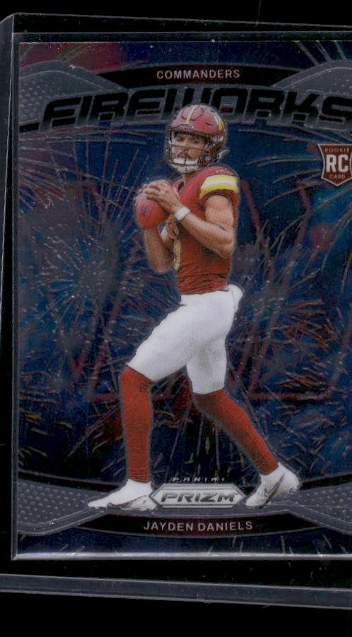 Jayden Daniels - 2024 Panini Prizm - Fireworks - Rookie