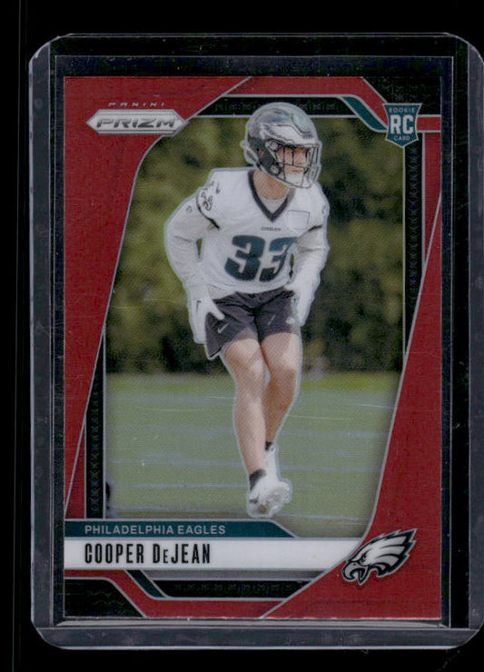 Cooper DeJean - 2024 Panini Prizm - Red Prizm SSP - Rookie