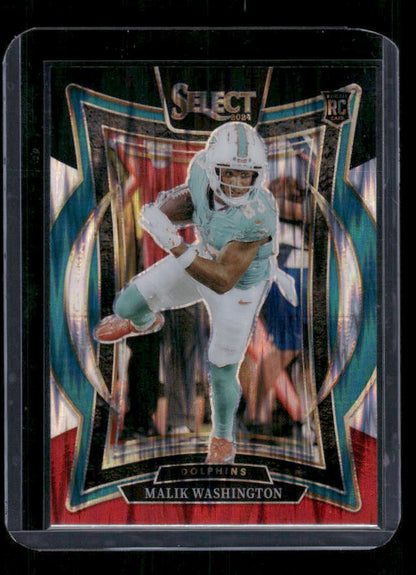 Malik Washington - 2024 Select Football - Red / Black Shock - Concourse - Rookie