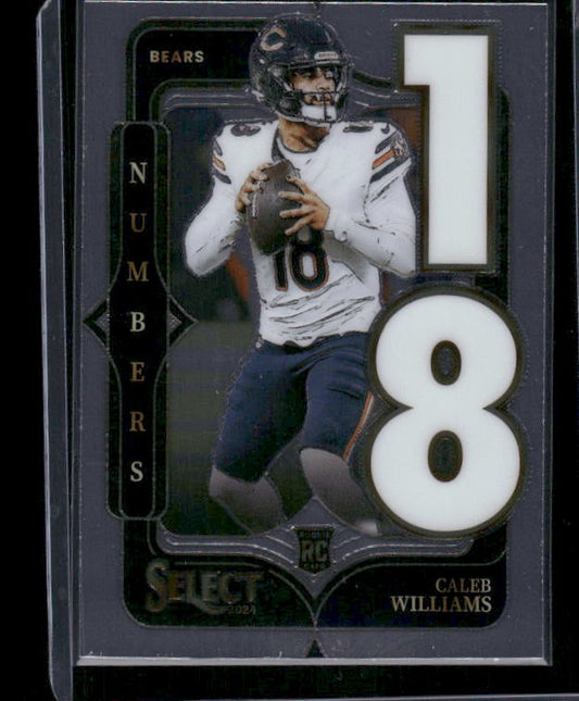 Caleb Williams - 2024 Select Football - Numbers - Rookie