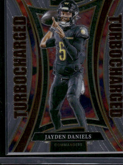 Jayden Daniels - 2024 Select Football - Turbocharged - Rookie