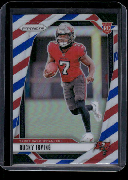Bucky Irving - 2024 Panini Prizm - Red White & Blue - Rookie