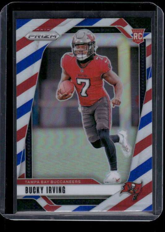 Bucky Irving - 2024 Panini Prizm - Red White & Blue - Rookie
