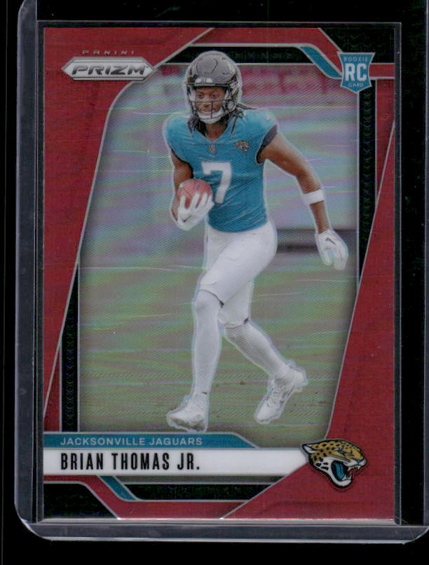Brian Thomas Jr - 2024 Panini Prizm - Red Prizm - Retail SSP - Rookie