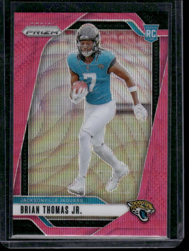 Brian Thomas Jr - 2024 Panini Prizm - Pink Wave - Rookie