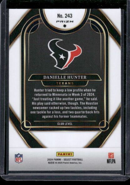 Danielle Hunter - 2024 Select Football - Zebra - Club Level