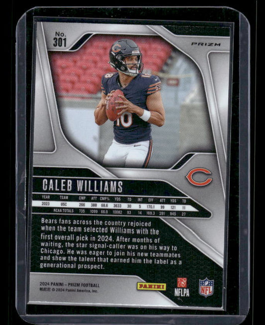 Caleb Williams - 2024 Panini Prizm - Silver Prizm - Rookie