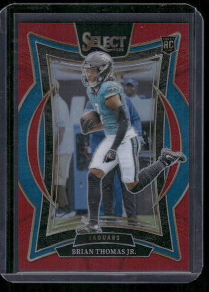 Brian Thomas Jr. - 2024 Select Football - Red /99 - Concourse - Rookie