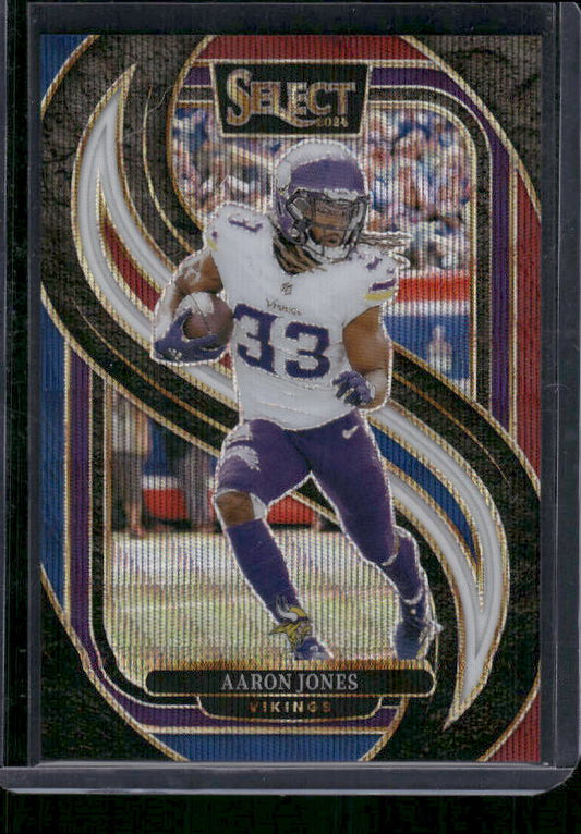 Aaron Jones - 2024 Select Football - Tri Color /249 - Premier Level