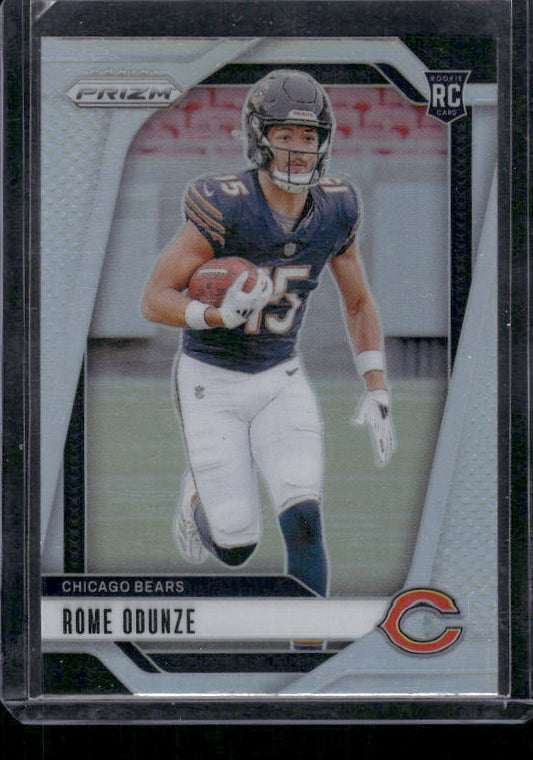 Rome Odunze - 2024 Panini Prizm - Silver Prizm - Rookie