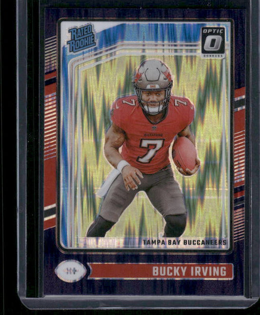 Bucky Irving - 2024 Donruss Optic - Purple Shock - Rated Rookie