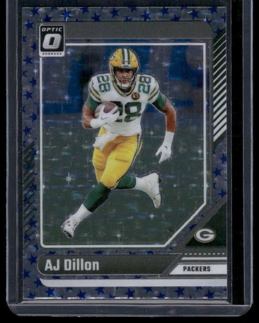 AJ Dillon - 2024 Donruss Optic - Stars SSP