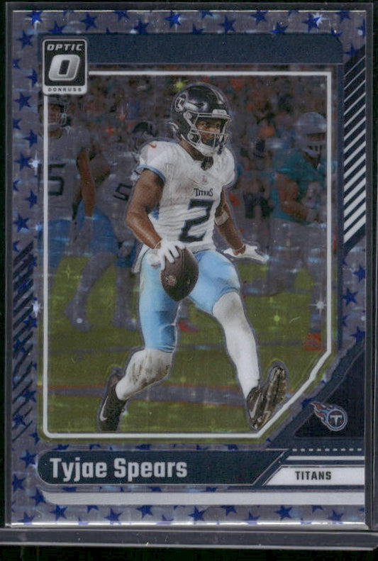 Tyjae Spears - 2024 Donruss Optic - Stars SSP