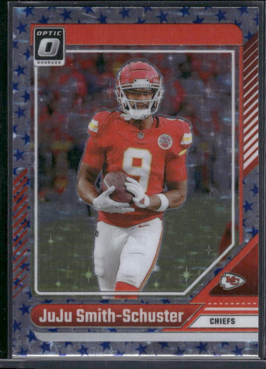 JuJu Smith-Schuster  - 2024 Donruss Optic - Stars SSP