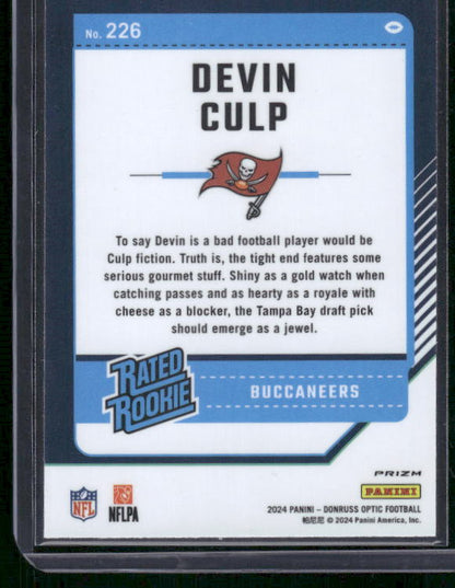 Devin Culp - 2024 Donruss Optic - Stars SSP - Rookie