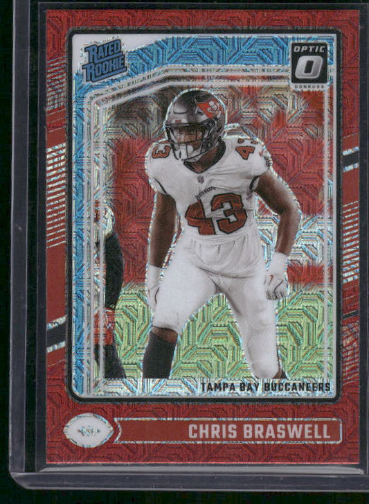 Chris Braswell - 2024 Donruss Optic - Red Mojo - Rookie