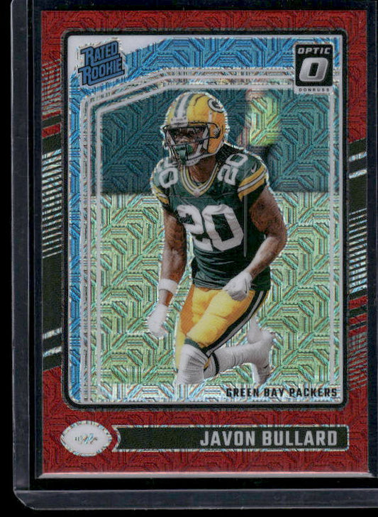 Javon Bullard - 2024 Donruss Optic - Red Mojo - Rookie