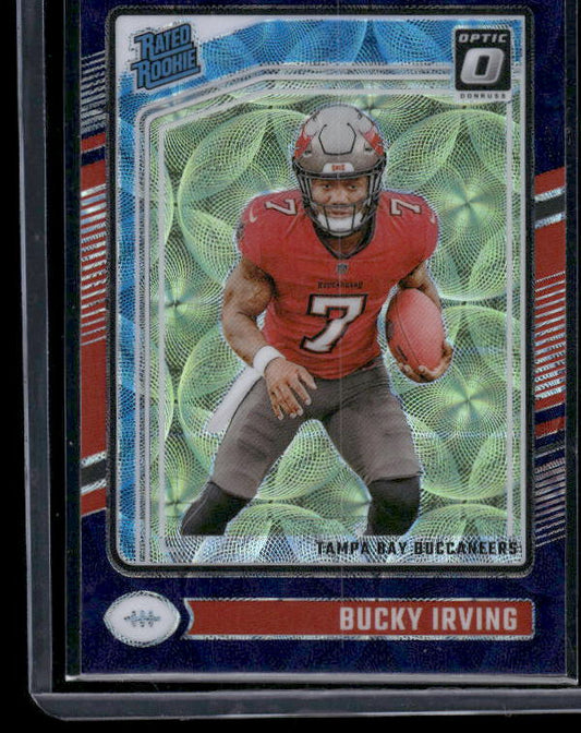 Bucky Irving - 2024 Donruss Optic - Purple Scope - Rookie