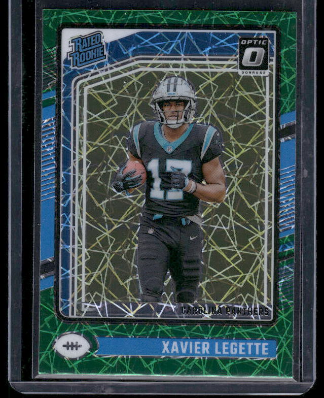 Xavier Legette - 2024 Donruss Optic - Green Velocity - Rookie