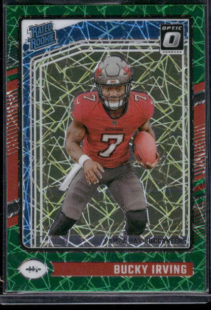 Bucky Irving - 2024 Donruss Optic - Green Velocity - Rookie