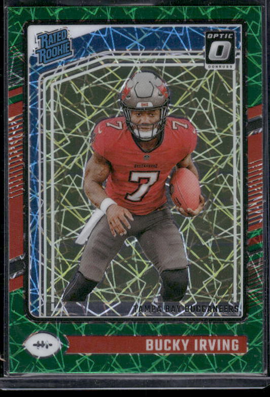 Bucky Irving - 2024 Donruss Optic - Green Velocity - Rookie