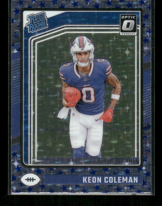 Keon Coleman - 2024 Donruss Optic - Stars SSP - Rookie