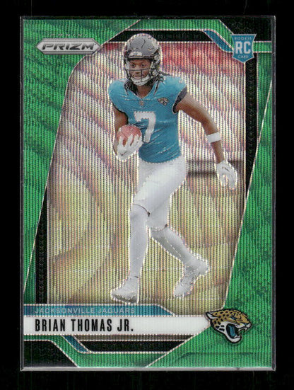 Brian Thomas Jr. - 2024 Panini Prizm - Green Wave - Rookie