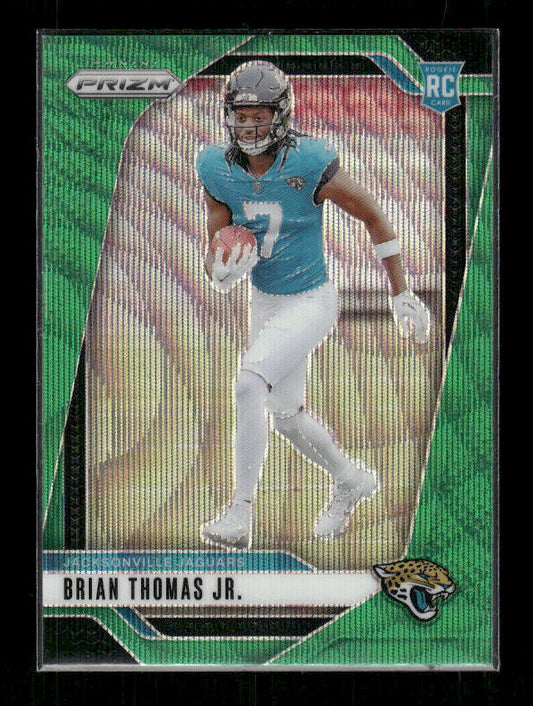 Brian Thomas Jr. - 2024 Panini Prizm - Green Wave - Rookie