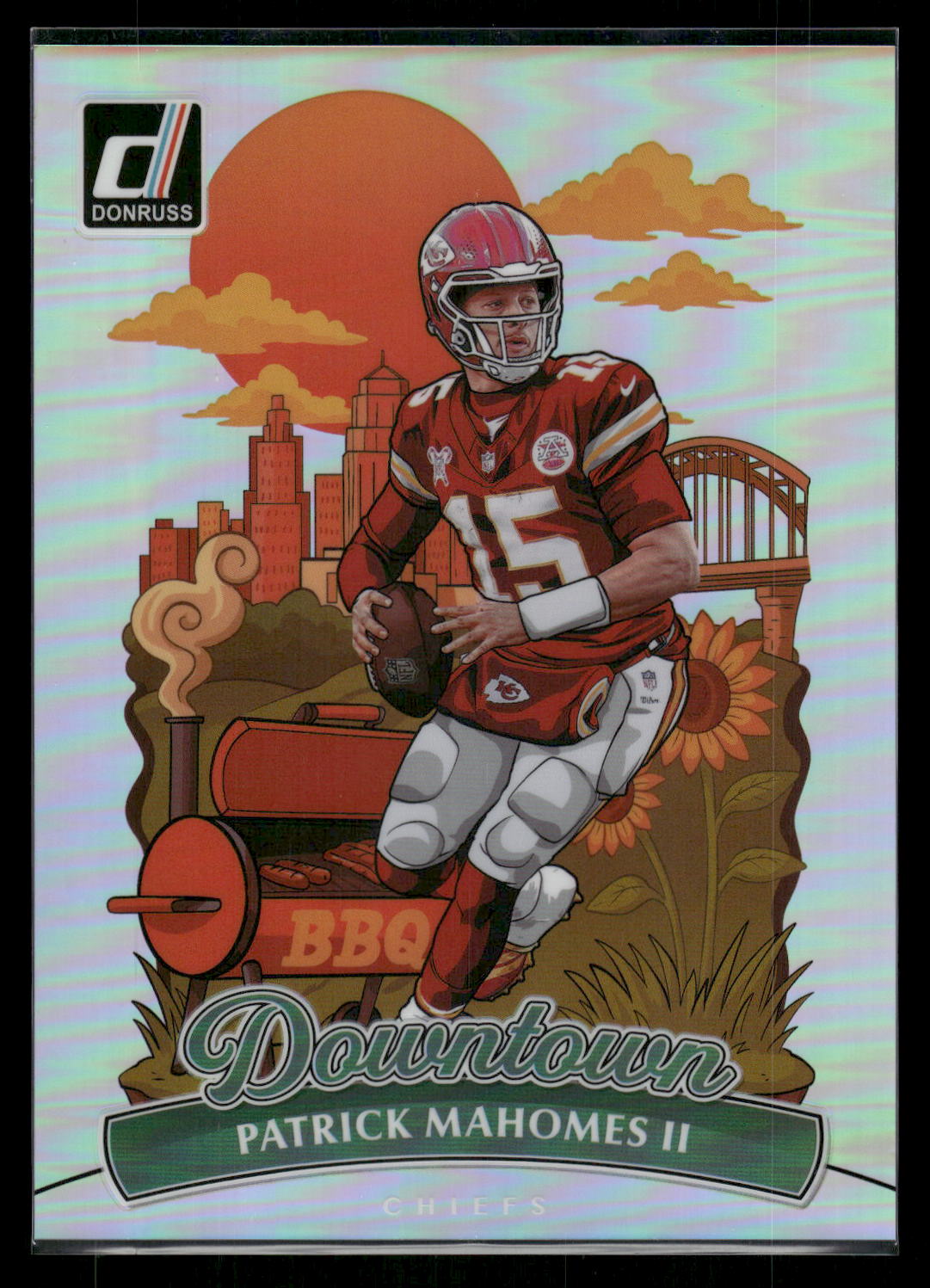 Patrick Mahomes - 2025 Donruss Football - Jumbo / Oversized Downtown