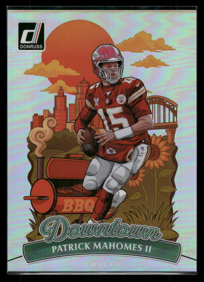 Patrick Mahomes - 2025 Donruss Football - Jumbo / Oversized Downtown