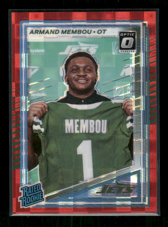 Armand Membou - 2025 Donruss Football - Optic Preview Red Pandora - Rated Rookie