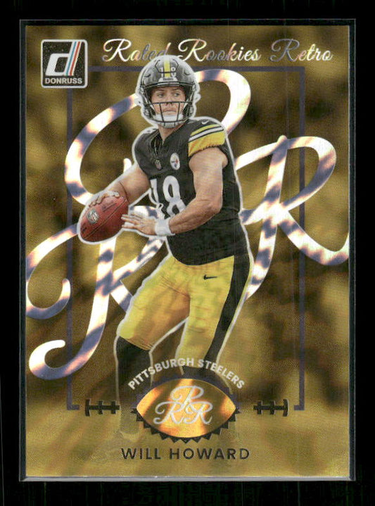 Will Howard - 2025 Donruss Football - Rated Rookies Retro