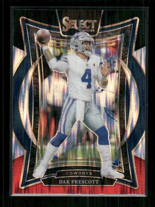 Dak Prescott - 2024 Select Football - Red / Black Shock