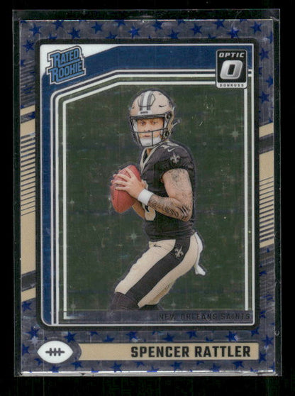 Spencer Rattler - 2024 Donruss Optic - Stars SSP - Rated Rookie