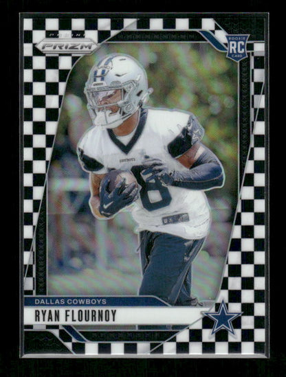 Ryan Flournoy - 2024 Panini Prizm - White & Black Checker SSP - Rookie