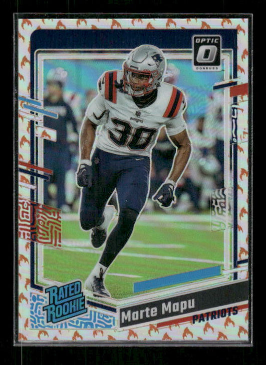 Marte Mapu - 2023 Donruss Optic - Fire Emoji SSP - Rated Rookie