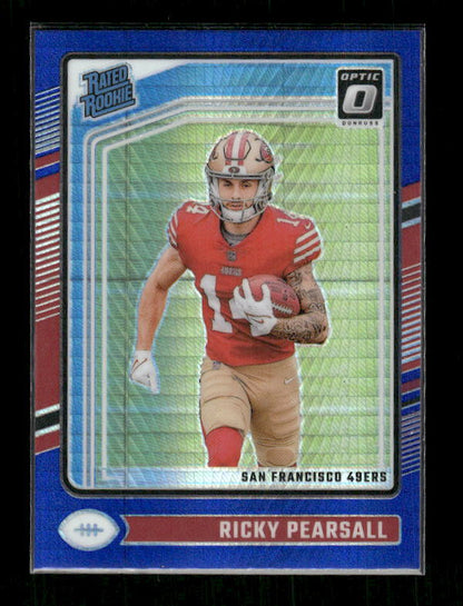 Ricky Pearsall - 2024 Donruss Optic - Blue Hyper - Rated Rookie
